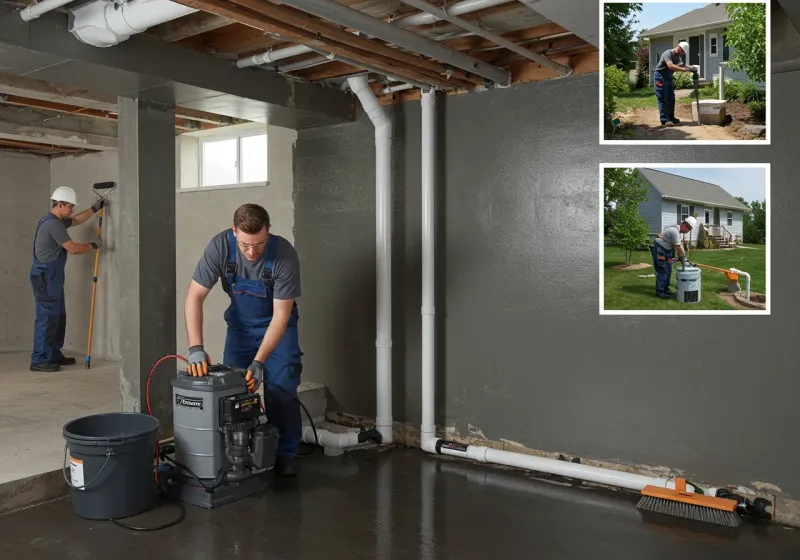 Basement Waterproofing and Flood Prevention process in Moravian Falls, NC